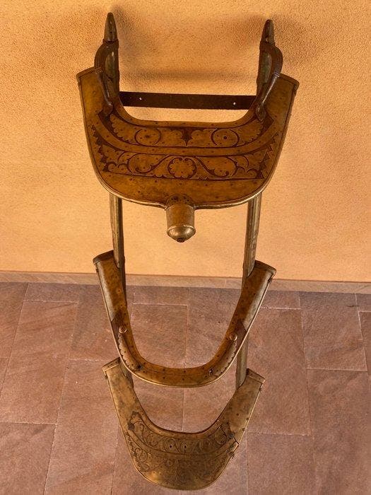 Sella doppia per cammello, XIX secolo, di provenienza, Antiek en Kunst, Curiosa en Brocante