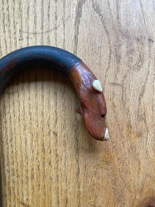 Wandelstok - Hout, Antiek en Kunst, Curiosa en Brocante