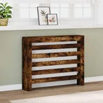 vidaXL Radiatorombouw 104x20x82 cm bewerkt hout gerookt, Verzenden