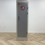 Hiltra veiligheidskast (hxbxd) 200x59x51 cm, wit/grijs, Gebruikt