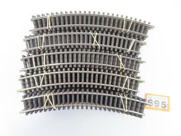 Märklin H0 - 2221 - Modeltreinsporen (50) - 50 Gebogen, Nieuw