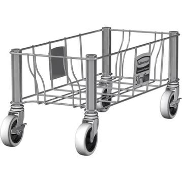 Verrijdbaar Onderstel | RVS | Rubbermaid SLIM JIM, Verzenden, Nieuw in verpakking