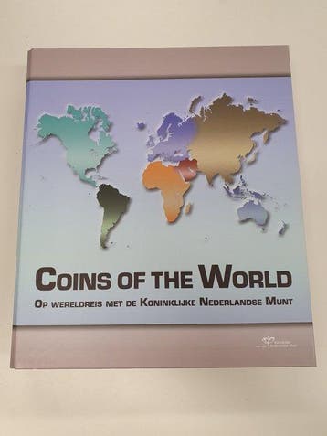 Wereld. collectie coins of the world in 2 albums