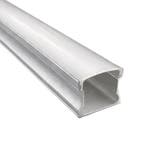 LED Strip Profiel Opbouw | 3 Meter uit één stuk | Zilver |, Verzenden, Nieuw