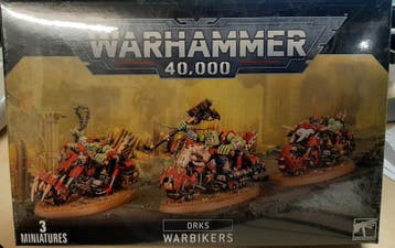 Orks Warbikers (Warhammer Nieuw), Ophalen of Verzenden