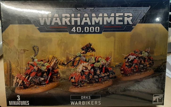 Orks Warbikers (Warhammer Nieuw), Hobby & Loisirs créatifs, Wargaming, Enlèvement ou Envoi