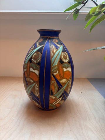 Keramis Boch - Charles Catteau - Vaas - Keramiek - Art Deco
