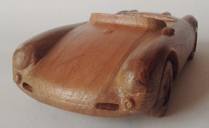 1:14 - Model sportwagen - 550 A Spyder 1956, Hobby en Vrije tijd, Modelauto's | 1:5 tot 1:12