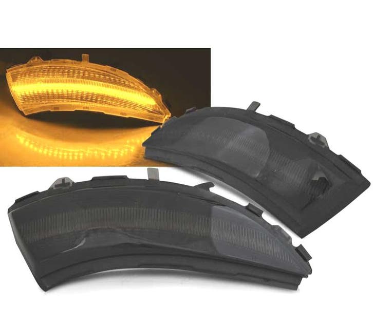 Clignotants Rétroviseurs Pour Renault Clio IV 12-16 Led Dyna, Auto-onderdelen, Verlichting, Verzenden