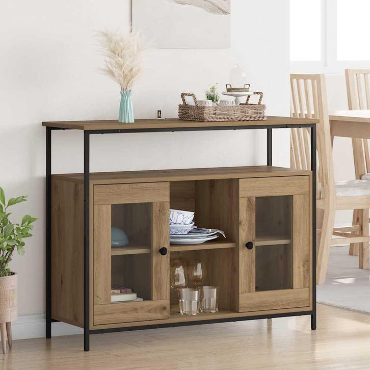 Dressoir Eiken | Tweede Kansje | OP = OP, Huis en Inrichting, Kasten | Dressoirs, Nieuw, Verzenden