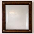 Spiegel - Hout, glas met zilverlaag - Uitzonderlijke
