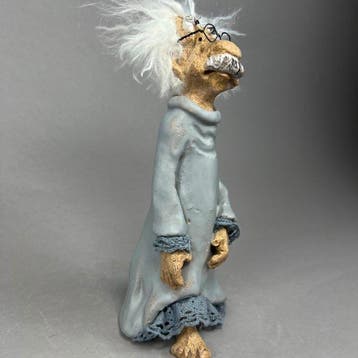 Anna Em - No reserve - Albert Einstein…. hand made
