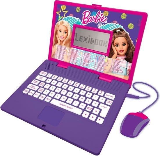 Barbie tweetalige educatieve laptop - 124 activiteiten in, Kinderen en Baby's, Speelgoed | Overig, Nieuw, Verzenden
