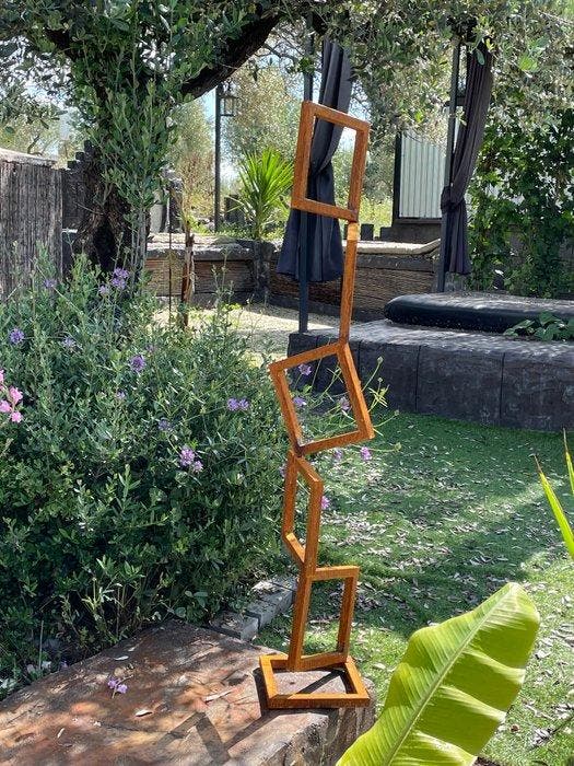 Ana Lucia B.M - Sculpture Corten - XL, Antiquités & Art, Art | Objets design