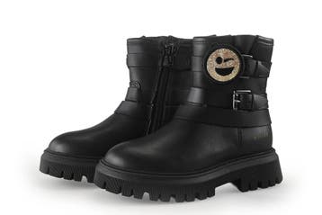Nubikk Biker boots Meisjes in maat 26 Zwart, Verzenden, Schoenen