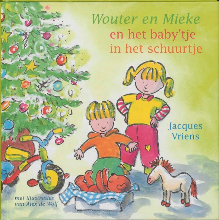 Wouter en Mieke en het babytje in het schuurtje, Boeken, Kinderboeken | Baby's en Peuters, Gelezen, Verzenden