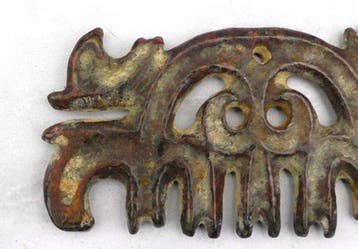 sculptuur, Hongshan Cultuur - Wolkvormige Hanger - Antiek