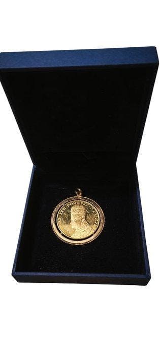 UnoAErre - Munthanger - 21.6 kt. Geel goud