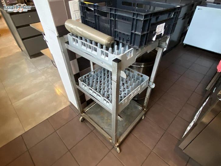 RVS Rolrekje voor glazenwasser, Zakelijke goederen, Horeca | Keukenapparatuur, Overige typen, Ophalen of Verzenden