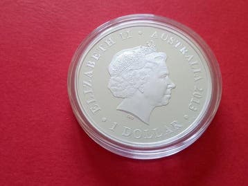 Australië. 1 Dollar 2013, Queen Victoria 175th Anniversary