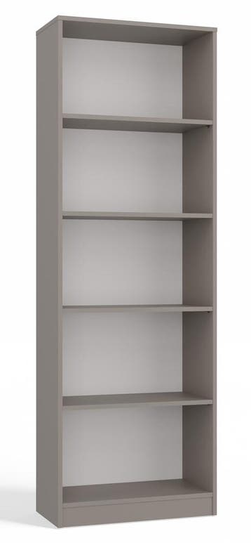 Boekenkast  klei  60 cm breed  4 planken (Boekenkasten), Verzenden, Nieuw, 50 tot 100 cm, 150 tot 200 cm