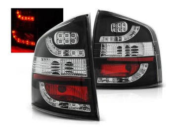 LED achterlichten Black geschikt voor Skoda Octavia 2 Combi, Verzenden