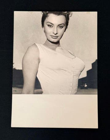 Dominique Vernay - Sophia Loren, Antiek en Kunst