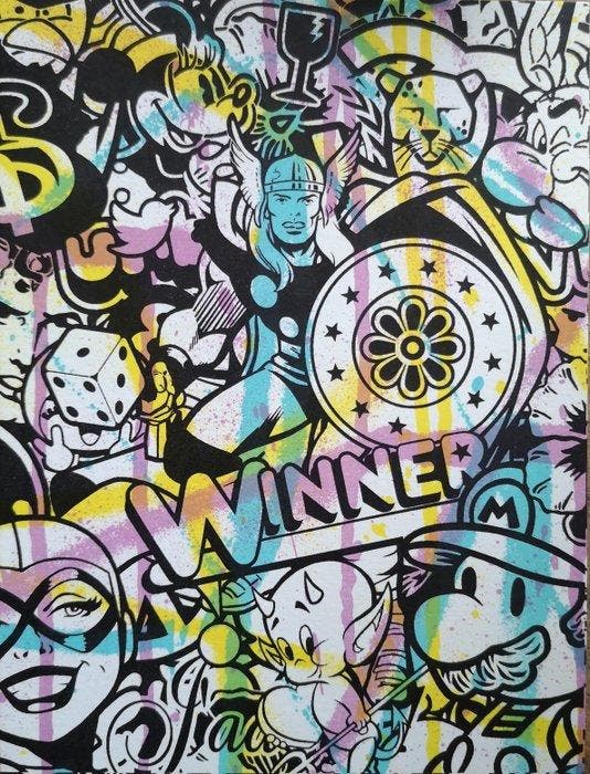 Speedy Graphito (1961) - Winner, Antiek en Kunst, Kunst | Designobjecten