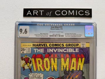 Iron Man #72 - San Diego Comicon Story - CGC 9.6 - 1 Graded, Nieuw