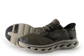 Skechers Sneakers in maat 42 Bruin, Kleding | Heren, Schoenen, Bruin, Verzenden, Zo goed als nieuw, Skechers