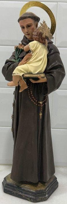 Olot - sculptuur, San Antonio de Padua - 58 cm - Messing,