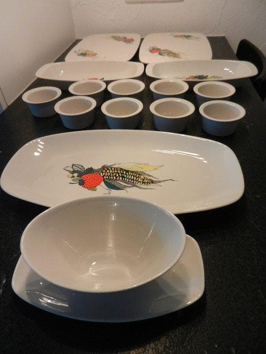 Villeroy & Boch - Villeroy & Boch Primabella - Bord (15) -, Antiquités & Art, Antiquités | Verre & Cristal