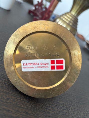 Daproma Design - Ilse D. Ammonsen - Olielamp - Messing
