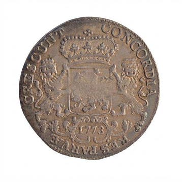Nederland, West-Friesland 1/2 Dukaton (Zilveren Rijder) 1773