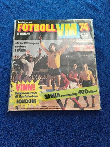 Panini World Cup München 74 - First Swedish World Cup, Nieuw