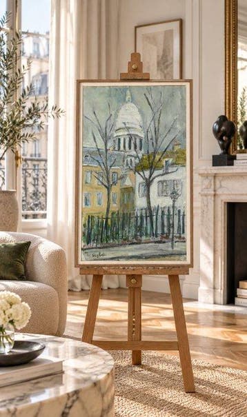 Lyne Seybel (1919-2009) - Montmatre, le Sacré Coeur