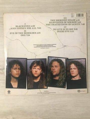 Metallica - ...And Justice for All - Disque vinyle -