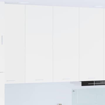 vidaXL Hangkast Wit 80 x 31 x 100 cm Bewerkt hout, Verzenden, Nieuw