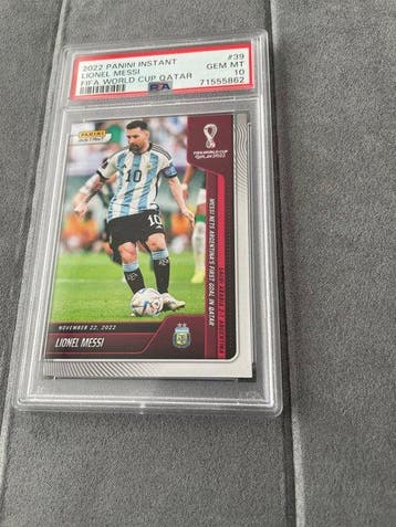 2022 Panini Instant World Cup Lionel Messi #39 Limited
