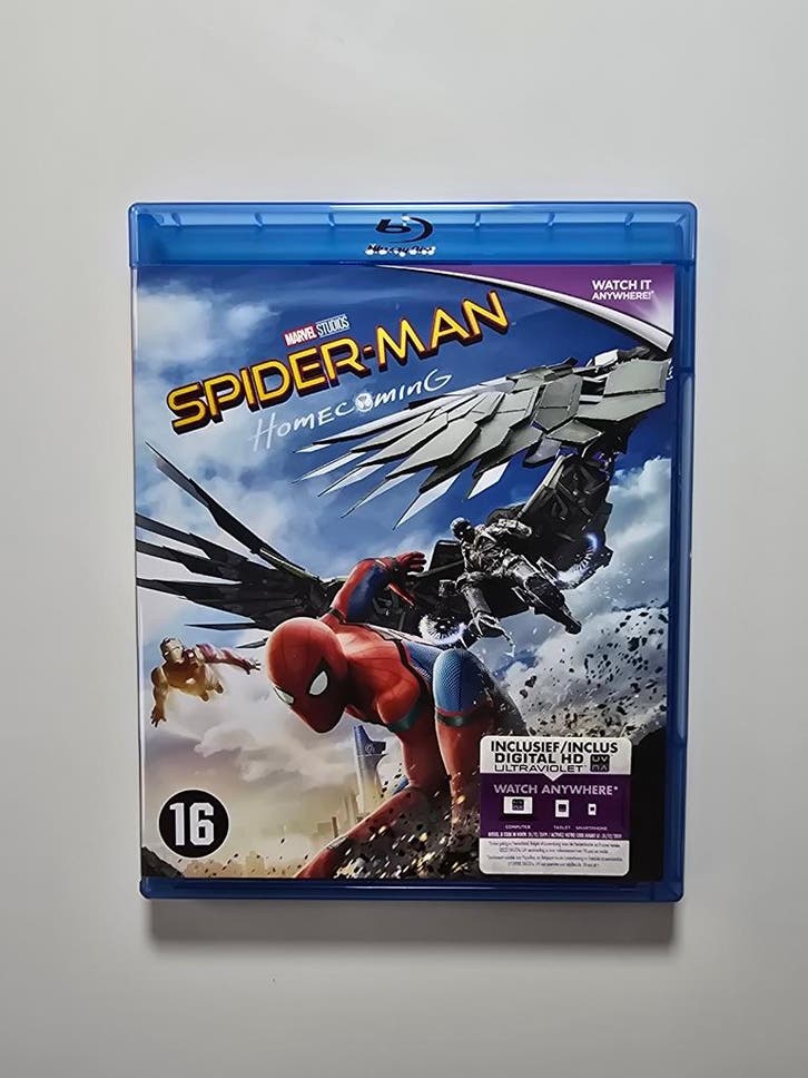 SPIDER-MAN HOMECOMING (BLURAY), Cd's en Dvd's, Blu-ray, Gebruikt
