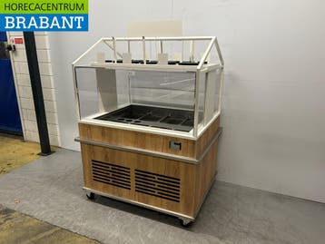 Verrijdbare Saladebuffet Koelvitrine Koelbuffet buffet, Ophalen of Verzenden