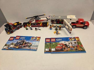Lego Set - City - LEGO Pick-uptruck en caravan 60182 + LEGO, Nieuw