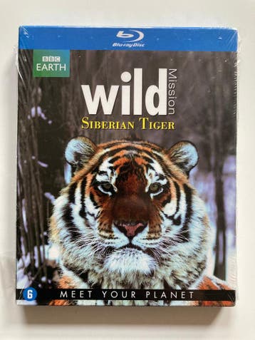 BBC EARTH WILD MISSION SIBERIAN TIGER (IN SEAL) (BLURAY), Gebruikt