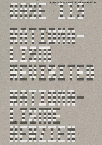 OASE Journal for Architecture / Oase / 119 9789462088979, Verzenden