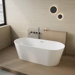 BWS Vrijstaand Ligbad | BWS Rondo | Acryl | 180x80x60cm |, Doe-het-zelf en Bouw, Sanitair, Ophalen of Verzenden, Nieuw, Bad