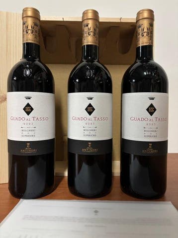 2023 Guado al Tasso Antinori - Bolgheri Superiore - 3, Nieuw