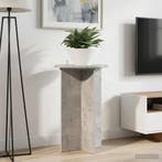 vidaXL Plantenstand 2 pcs Betongrijs Ø40 x 60 cm Bewerkt, Verzenden, Nieuw