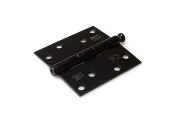 Kogellagerscharnier rechte hoeken 89x89mm RVS zwart tot 8..., Doe-het-zelf en Bouw, Hang- en Sluitwerk, Ophalen of Verzenden, Nieuw