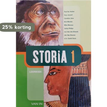 Storia 1 nieuwe editie A - leerboek 9789030637394, Verzenden, Paul De Volder