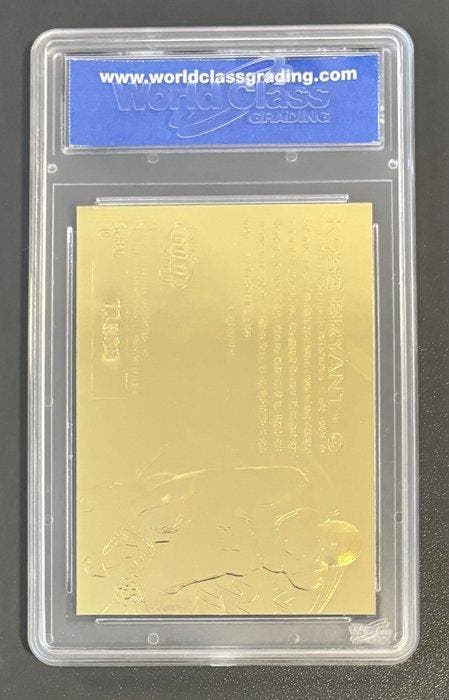 1996/97 Fleer 23KT Gold Kobe Bryant Rookie - Purple, Collections, Autocollants